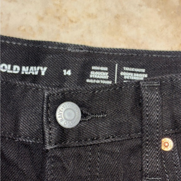 Old Navy Black High-Rise Denim Shorts nwt - Picture 3 of 9
